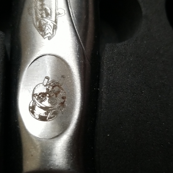 Bass Fishing Stainless Knife Fork Set engraved Stone River Gift - Picture 2 of 4